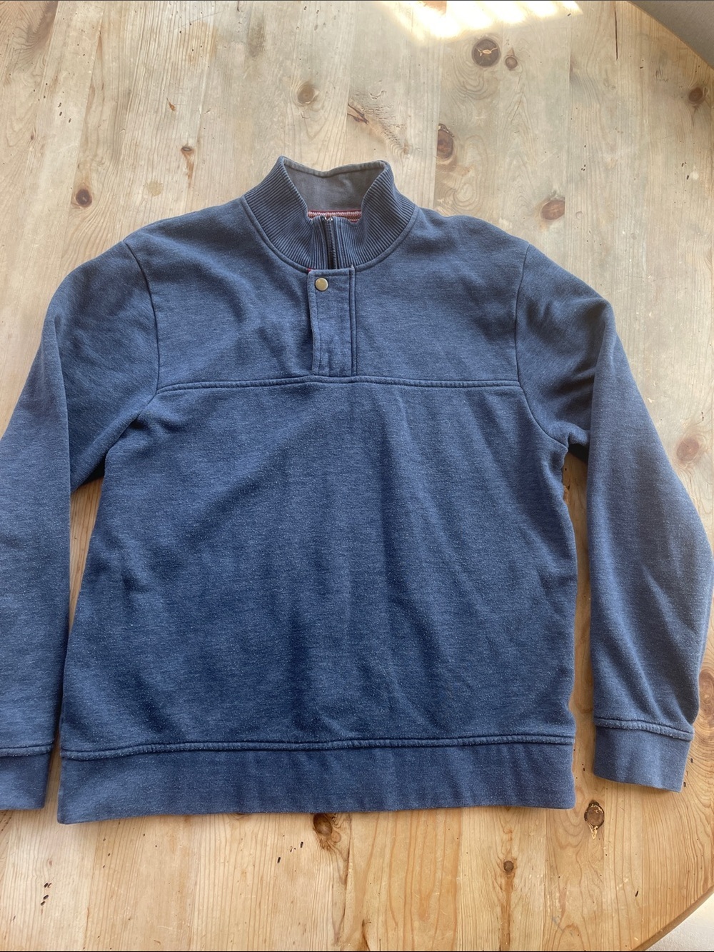 Orvis Quarter Zip Pullover Men’s Sweater Fleece Lined Outdoor Coastal
